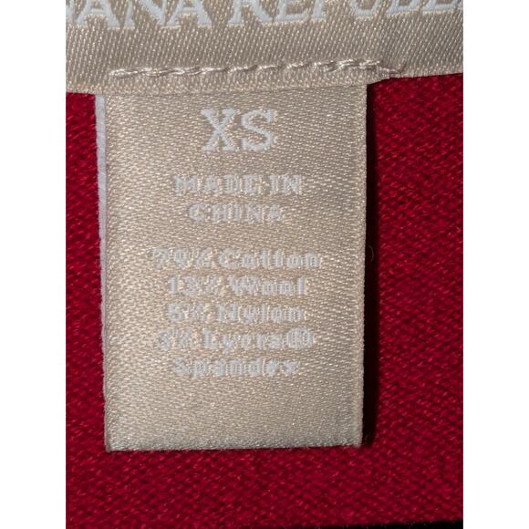 Banana Republic Women's XS Striped Pullover Button Shoulder Embellished Sweater - Picture 5 of 6